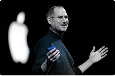 Steve Jobs Blue Presentation Clicker